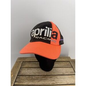Aprilia Racing Team Black Orange Motorsport Hat Ixon